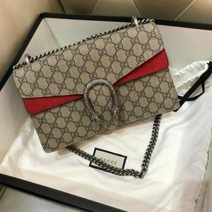 ✨Gucci✨ Dionysus Supreme Small shoulder bag                   28x17x9cm